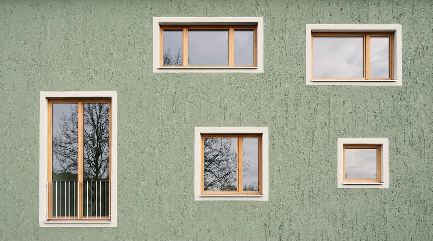 Color and plaster texture – Visualization